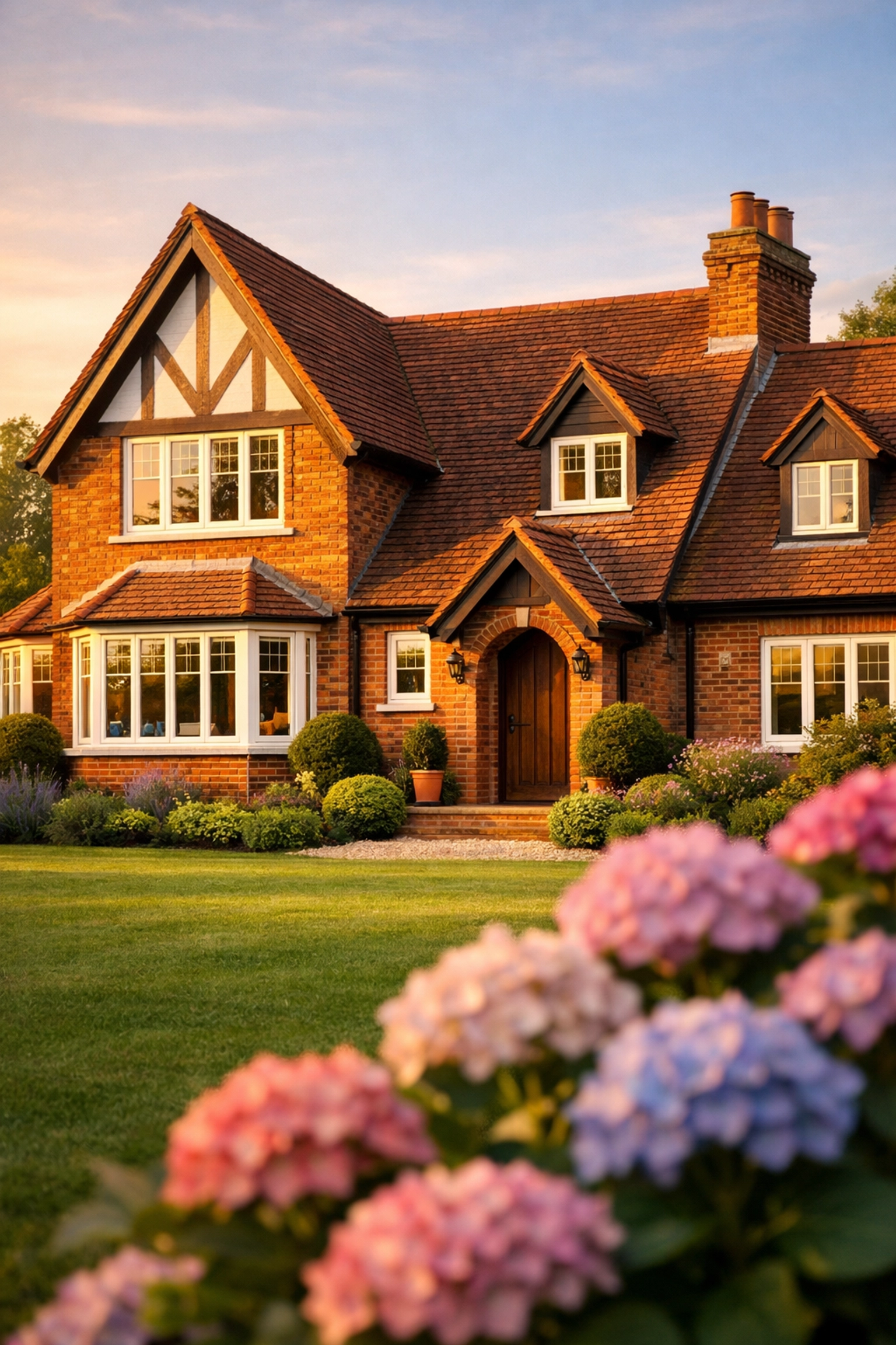 Well-maintained Surrey home illustrating property value for a mortgage advisor Guildford.