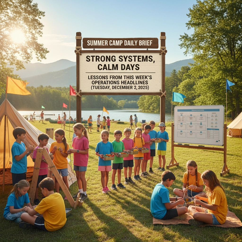 Summer Camp Daily Brief: Strong Systems, Calm Days: Lessons from This Week's Operations Headlines (Tuesday, December 2, 2025)