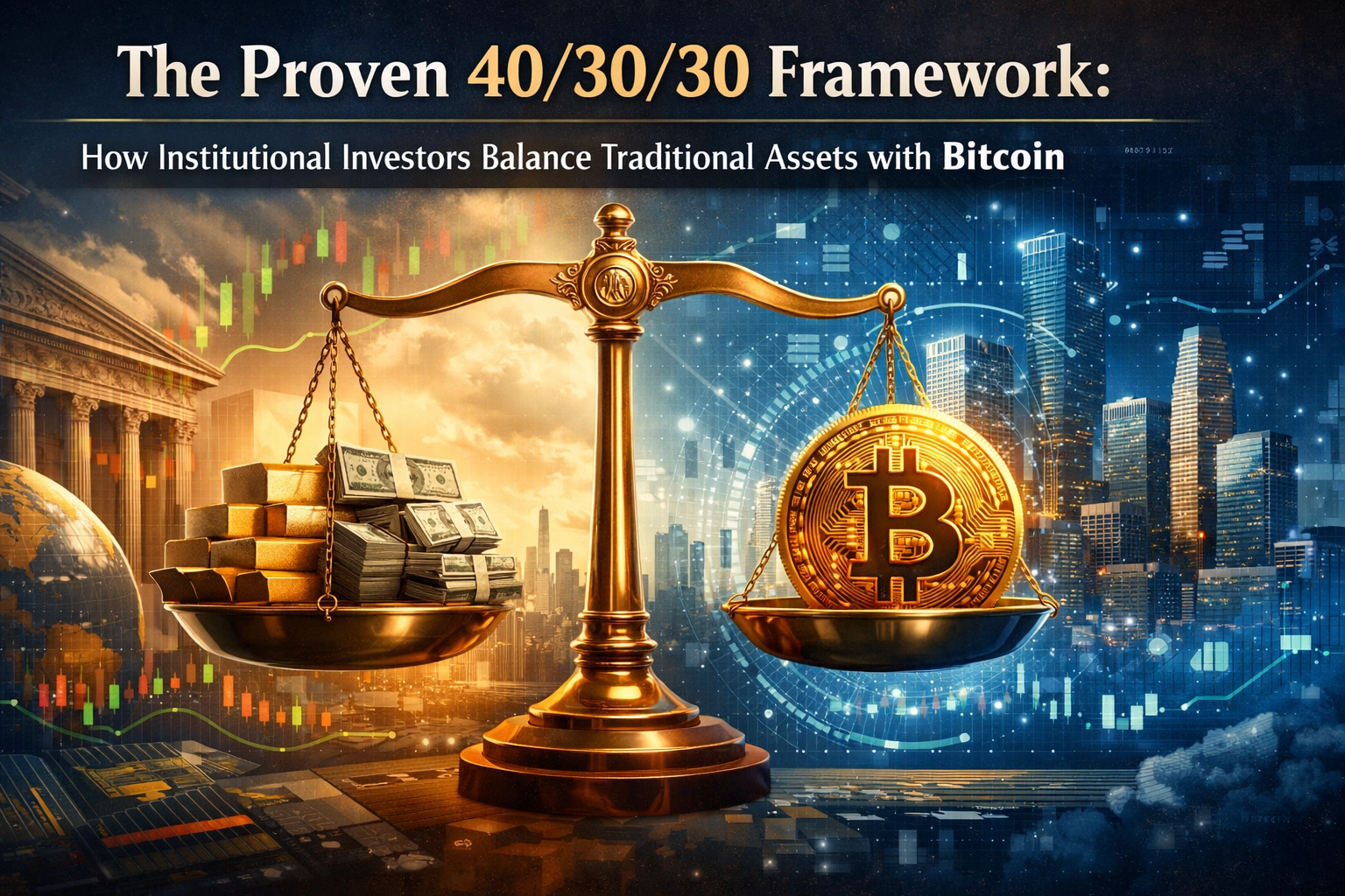 [HERO] The Proven 40/30/30 Framework: How Institutional Investors Balance Traditional Assets with Bitcoin
