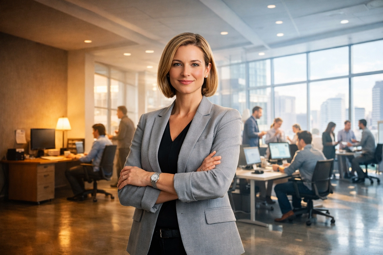 Business growth visualization showing IT support scaling with company expansion