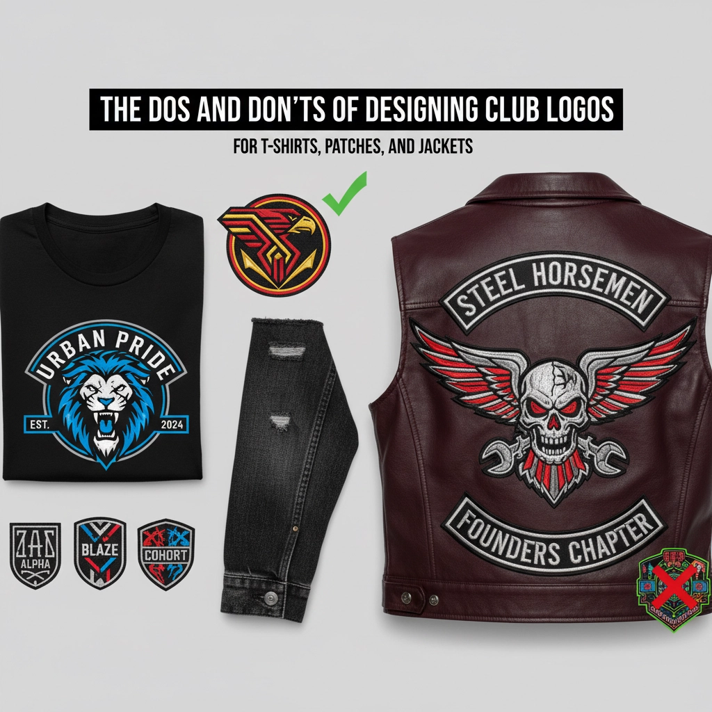 The Dos and Don&#39;ts of Designing Club Logos for T-Shirts, Patches, and Jackets
