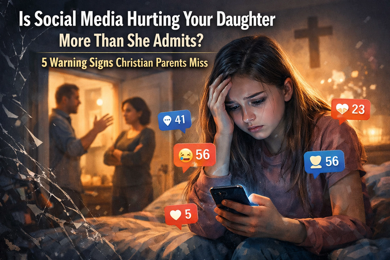 [HERO] Is Social Media Hurting Your Daughter More Than She Admits? 5 Warning Signs Christian Parents Miss