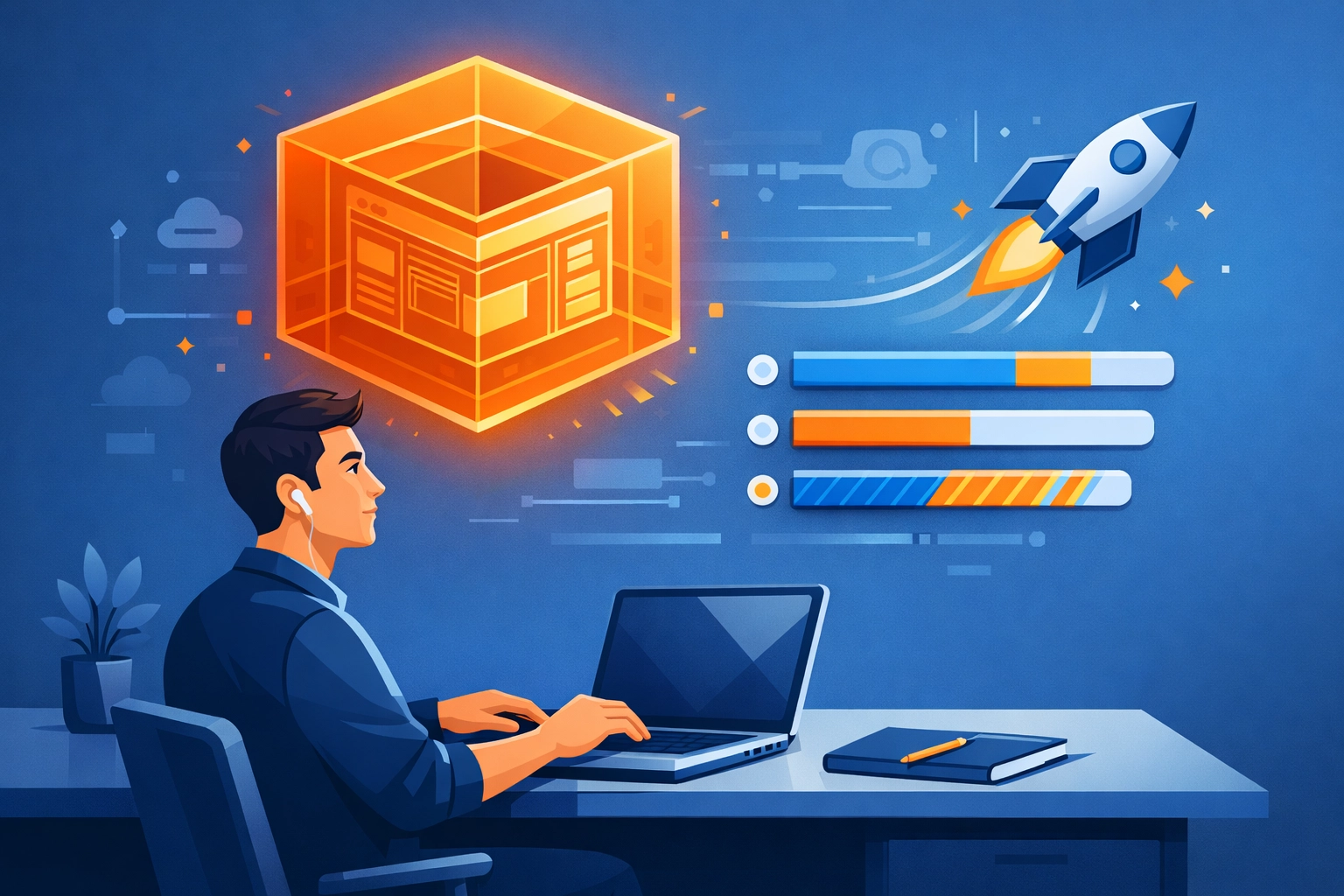 Accessing a software sandbox for beta testing to prepare customer education for product launch.