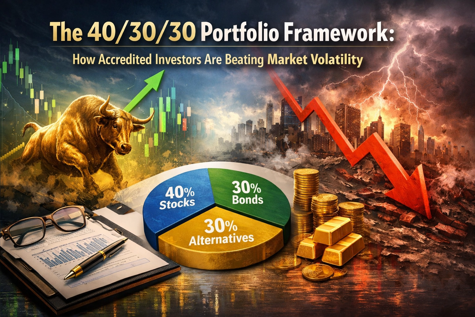 [HERO] The 40/30/30 Portfolio Framework: How Accredited Investors Are Beating Market Volatility