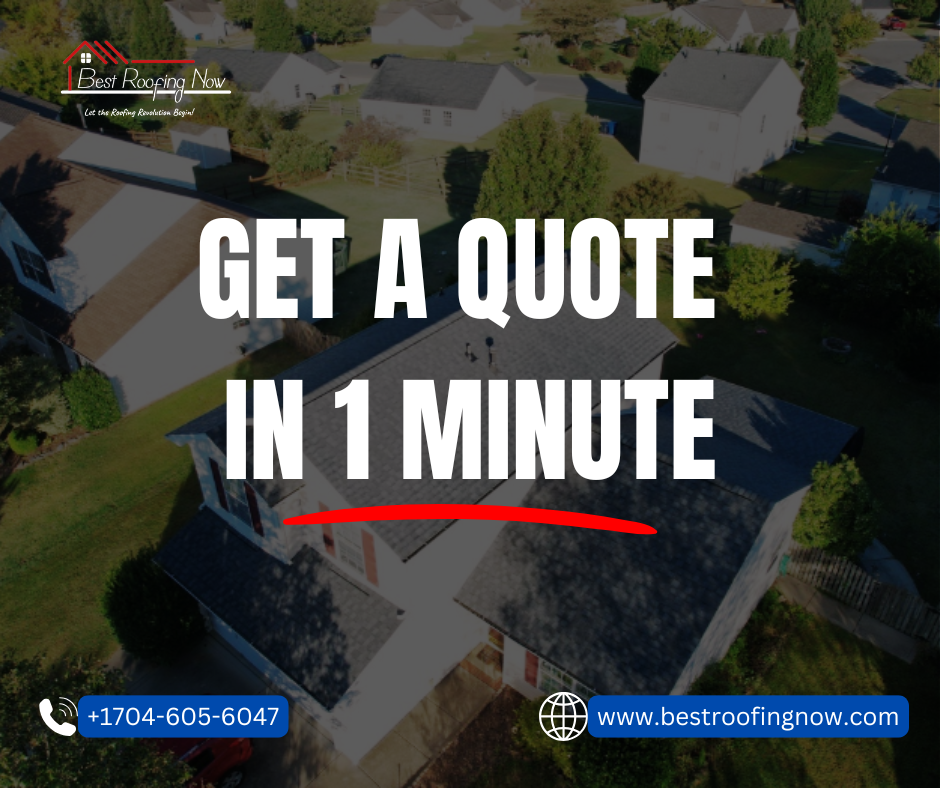 Aerial View - Best Roofing Now Quote Promo