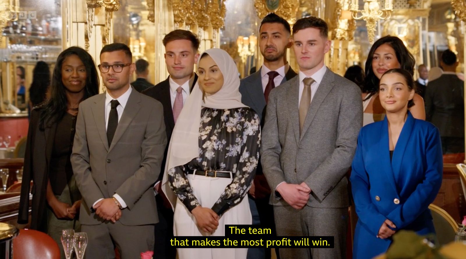 Ornate Group Shot: Harry and the team behind