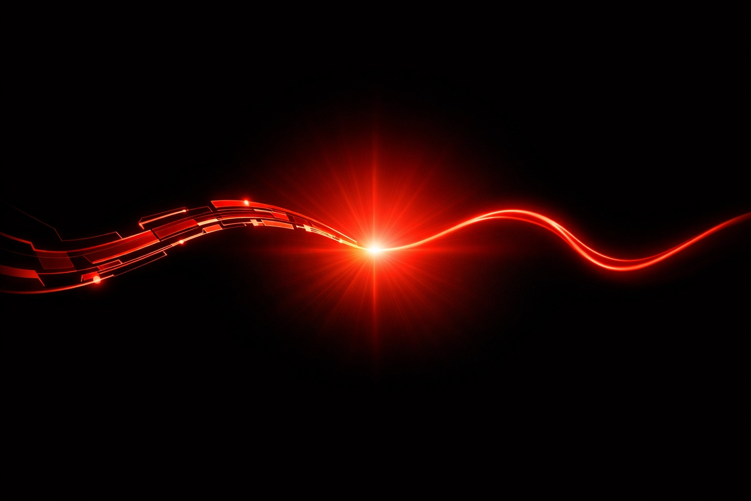 Digital art showing the convergence of AI automation and human connection to build customer trust.