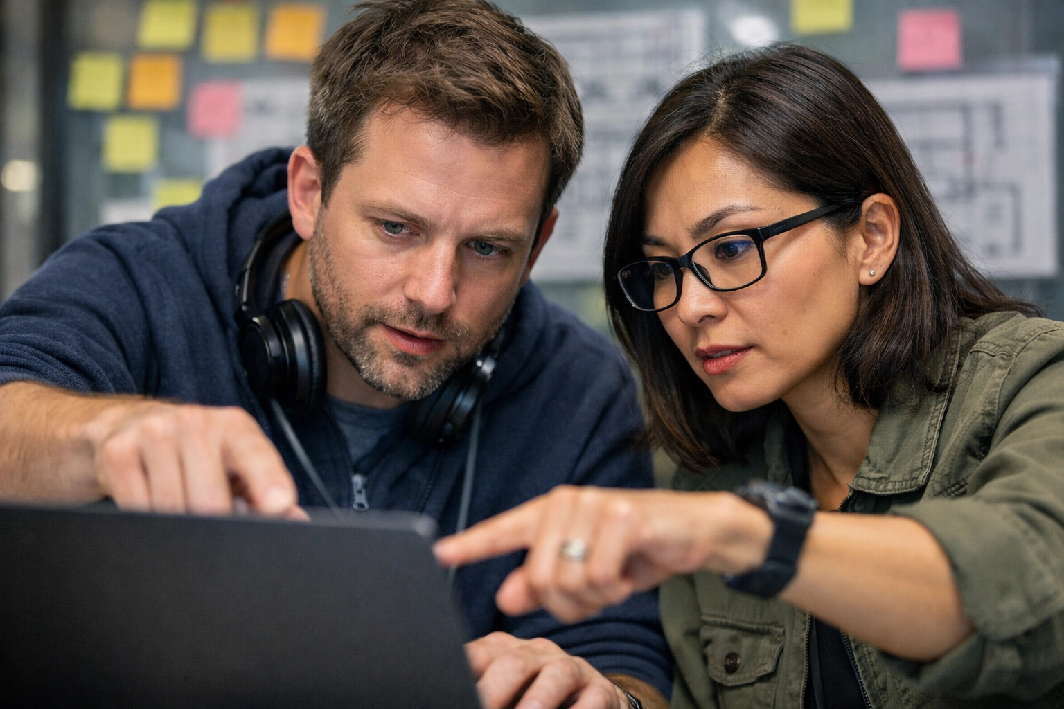 Specialists collaborating in a war room to resolve sub-optimal ServiceNow configuration and find hidden savings.