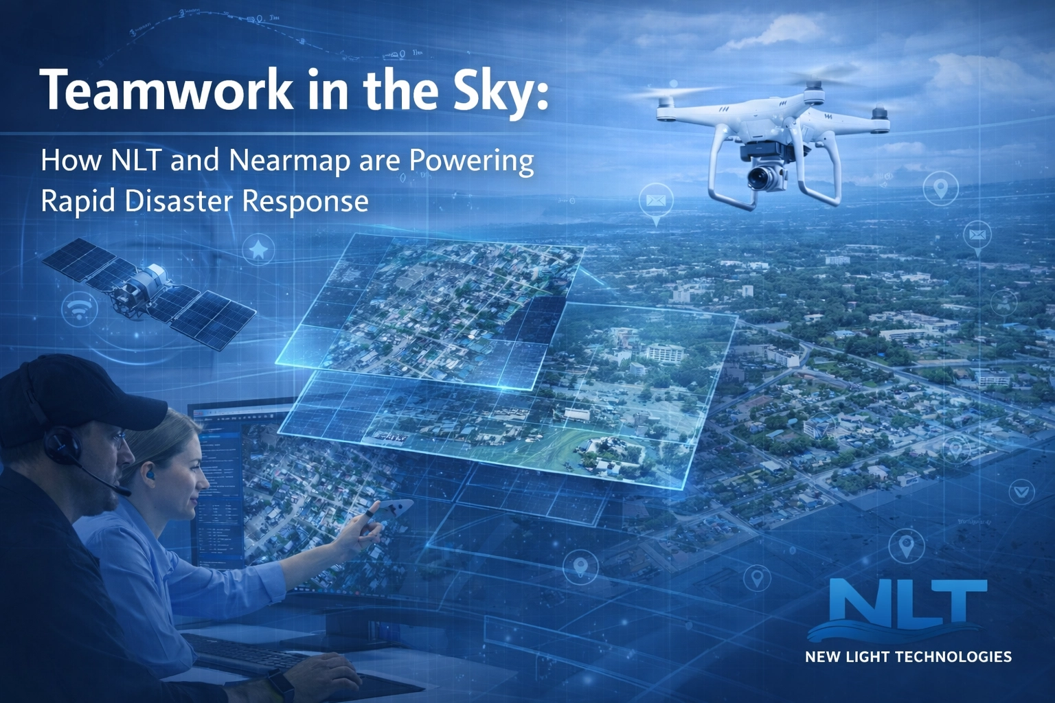 Teamwork in the Sky: NLT and Nearmap collaboration for FEMA disaster response using aerial imagery