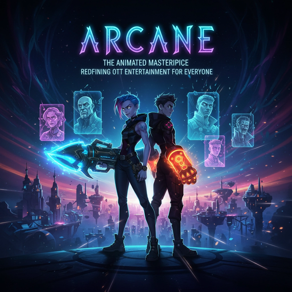 Arcane – The Animated Masterpiece Redefining OTT Entertainment for Everyone