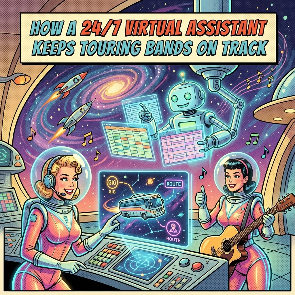 How a 24/7 Virtual Assistant Keeps Touring Bands on Track