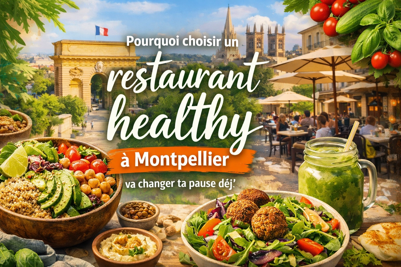 [HERO] Pourquoi choisir un restaurant healthy à Montpellier va changer ta pause déj’