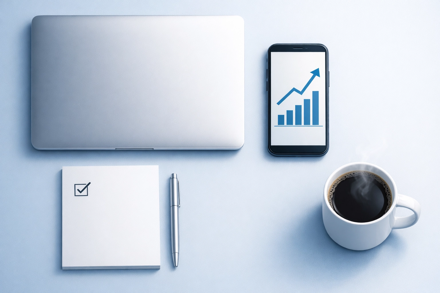 Minimalist workspace setup for fast digital product creation by Simon Leung