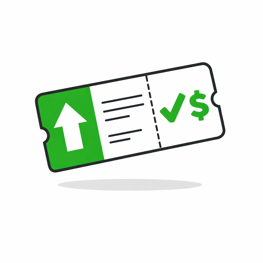 Boarding pass showing upgrade eligibility with flight savings and loyalty benefits