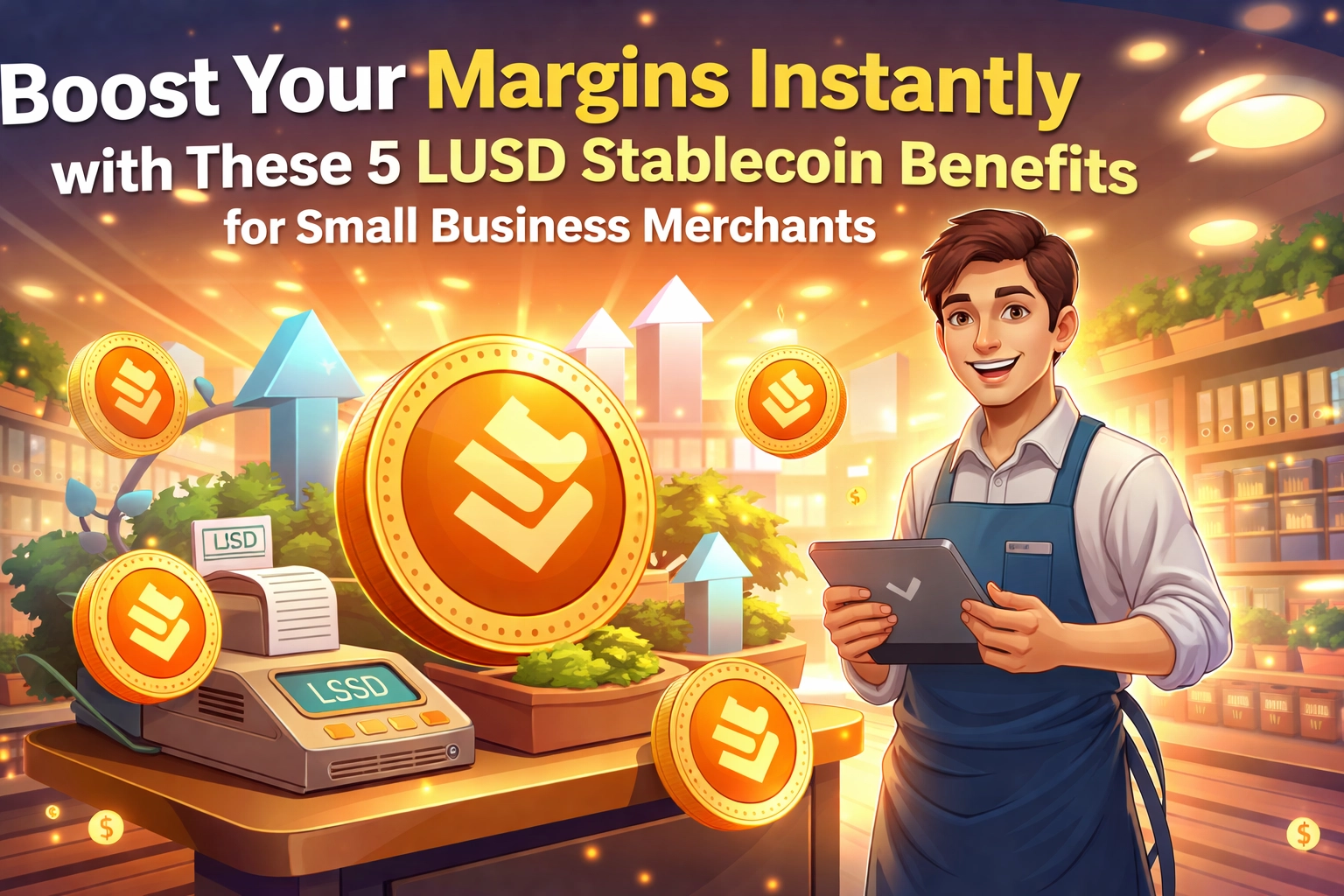 [HERO] Boost Your Margins Instantly with These 5 LUSD Stablecoin Benefits for Small Business Merchants