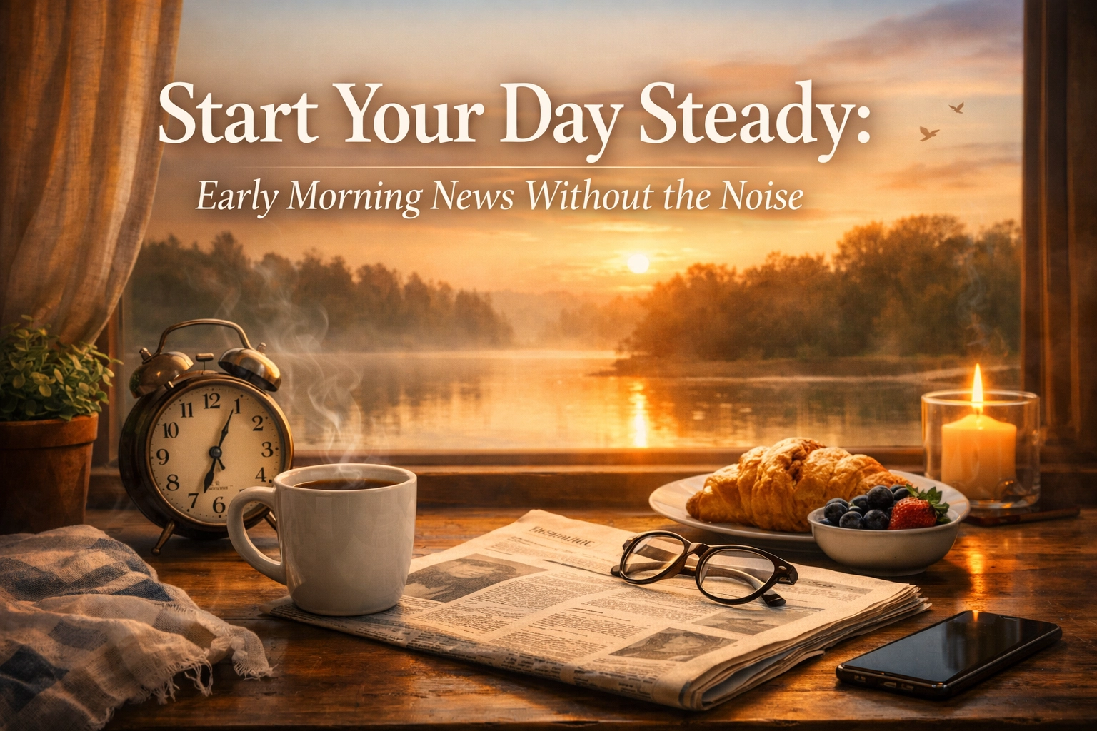 [HERO] Start Your Day Steady: Early Morning News Without the Noise