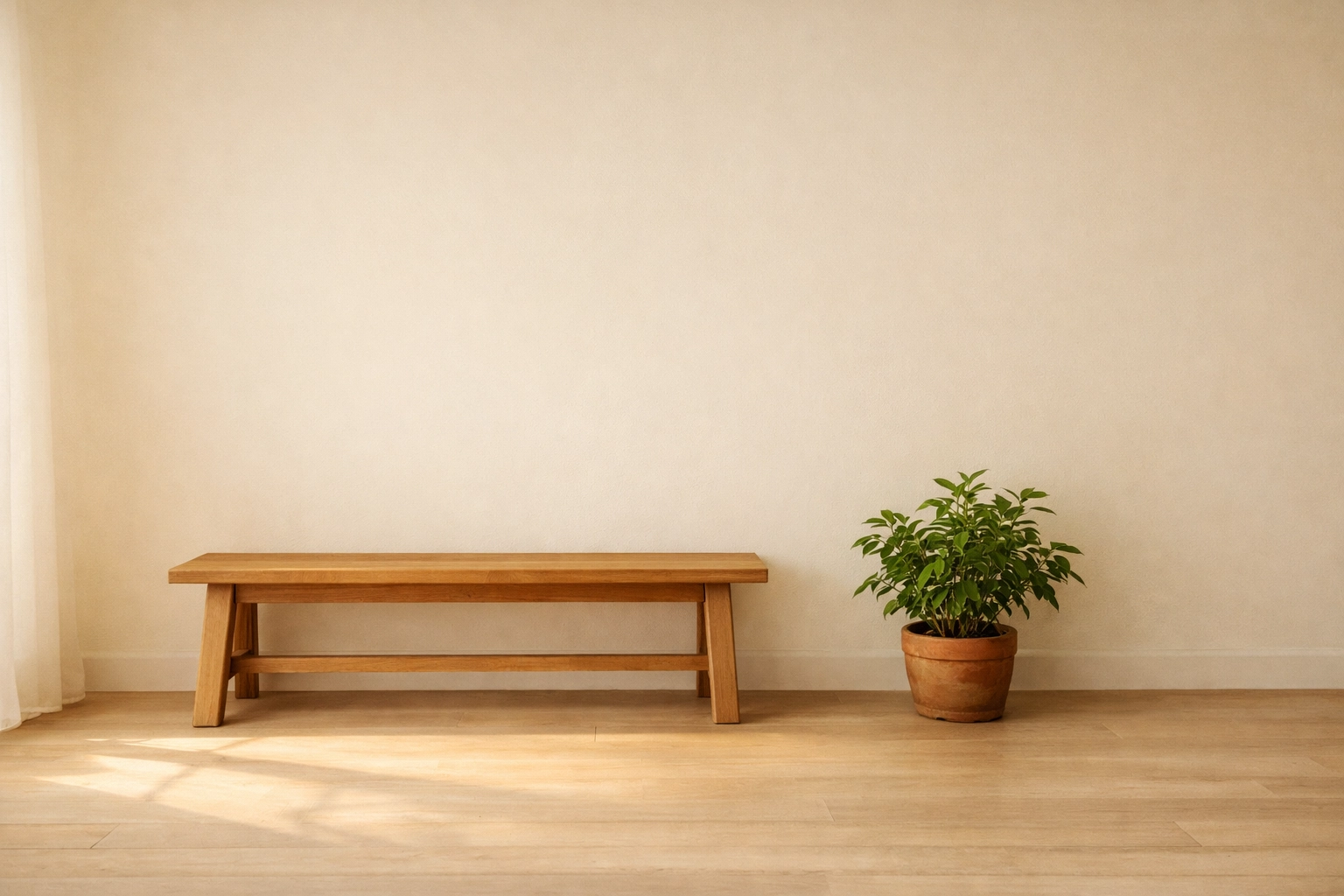 Calm interior space representing safety for stress and anxiety treatment in St. Pete.