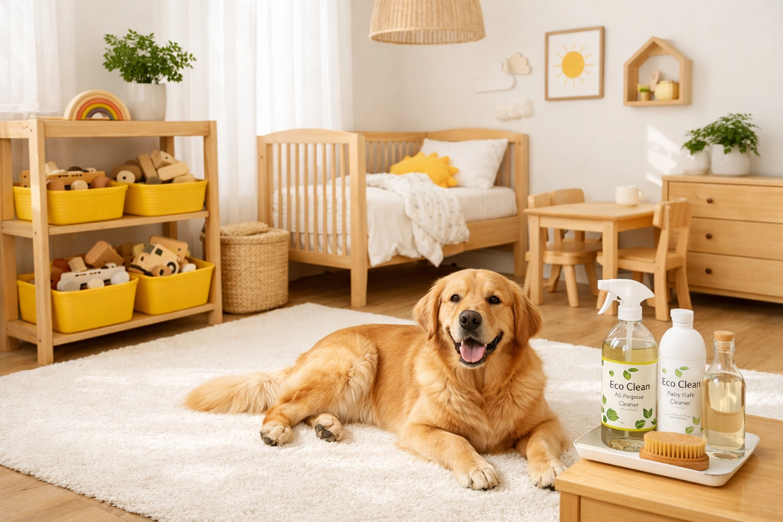 Eco-friendly professional cleaners Wellesley MA keep family playrooms and rugs safe for children and pets.