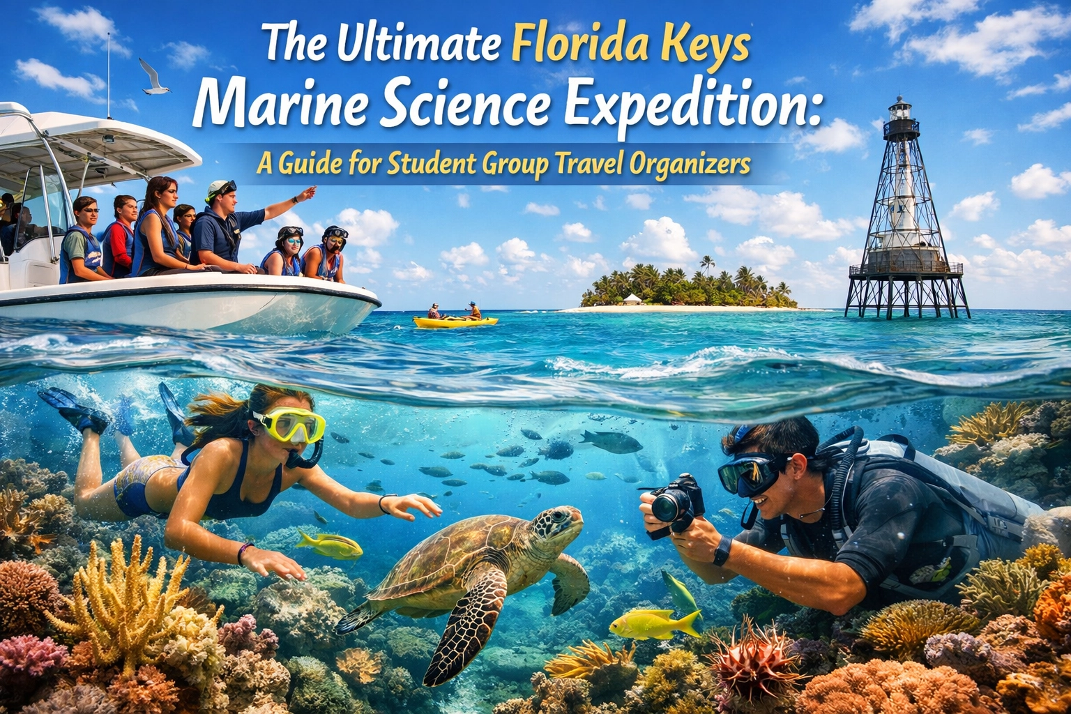 [HERO] The Ultimate Florida Keys Marine Science Expedition: A Guide for Student Group Travel Organizers