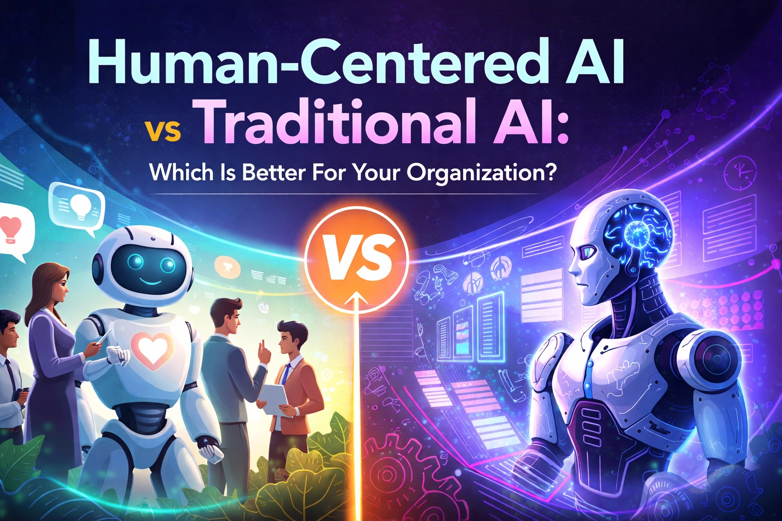 [HERO] Human-Centered AI vs Traditional AI: Which Is Better For Your Organization?