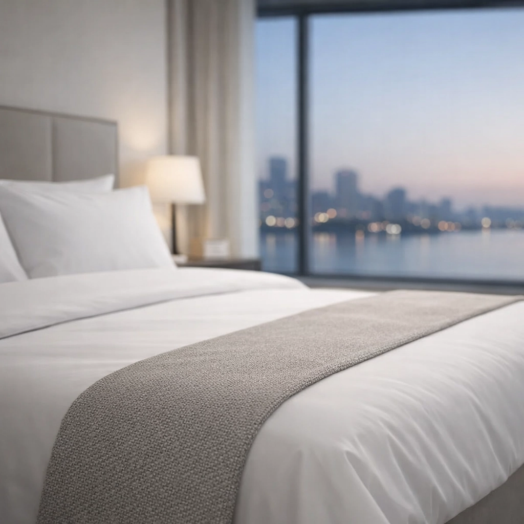 A perfectly prepared luxury hotel suite reflecting high operational standards and guest experience excellence.