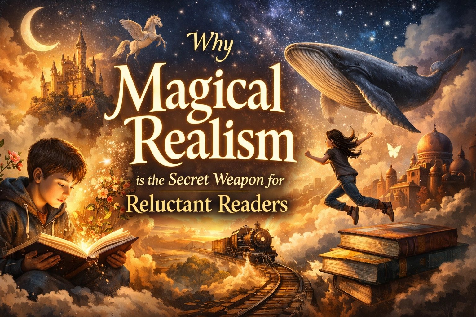 [HERO] Why Magical Realism is the Secret Weapon for Reluctant Readers