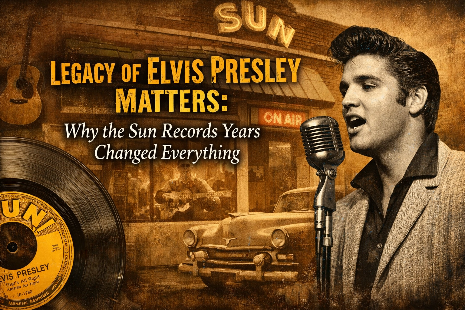 Legacy of Elvis Presley Matters: Why the Sun Records Years Changed Everything