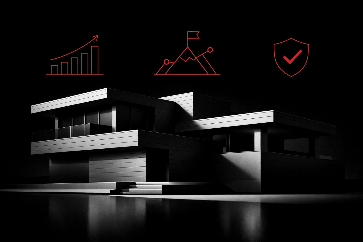 A modern Chattanooga home with perfectly installed, energy-efficient siding for maximum durability.