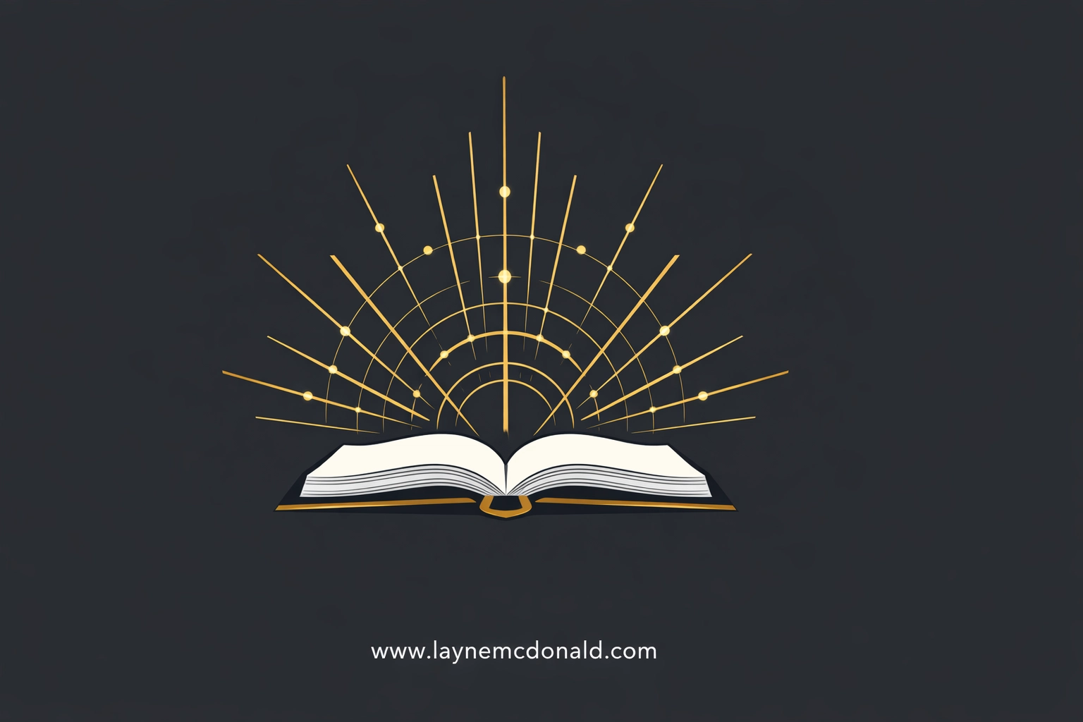 Open Bible with glowing gold geometric lines symbolizing digital scripture art and modern faith-based leadership.