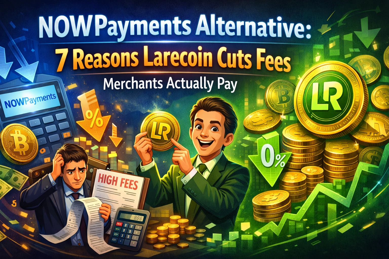 [HERO] NOWPayments Alternative: 7 Reasons Larecoin Cuts Fees Merchants Actually Pay