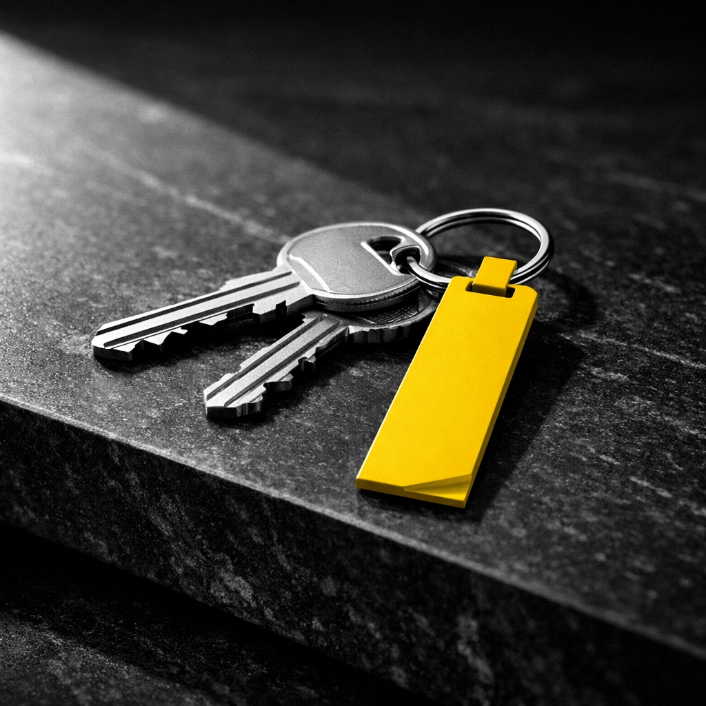 Professional real estate photography of house keys, representing successful property marketing for Bunbury homes.