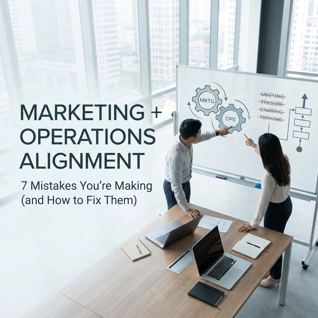 Marketing + Operations Alignment: 7 Mistakes You're Making (and How to Fix Them)