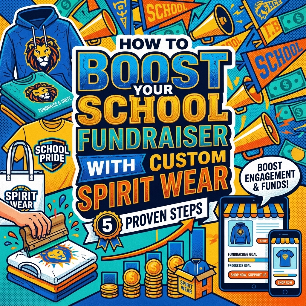 How to Boost Your School Fundraiser with Custom Spirit Wear (5 Proven Steps)