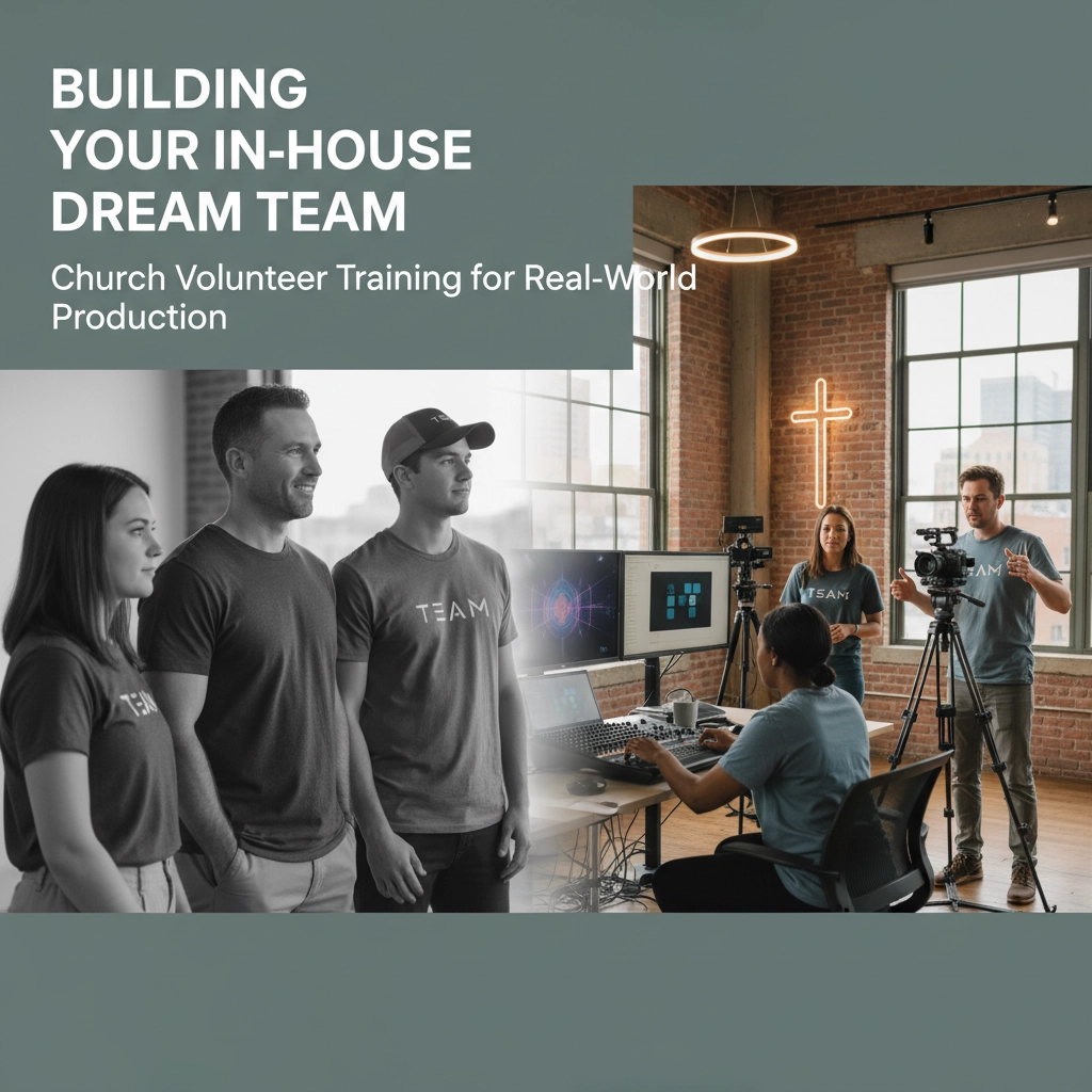 Building Your In-House Dream Team: Church Volunteer Training for Real-World Production