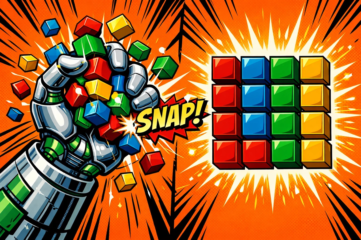 Powerful business automation tool organizing complex workflows and company data into a grid.