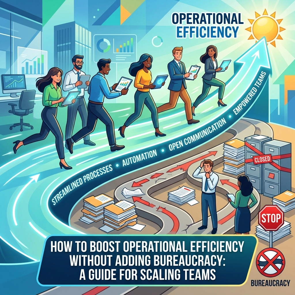 [HERO] How to Boost Operational Efficiency Without Adding Bureaucracy: A Guide for Scaling Teams
