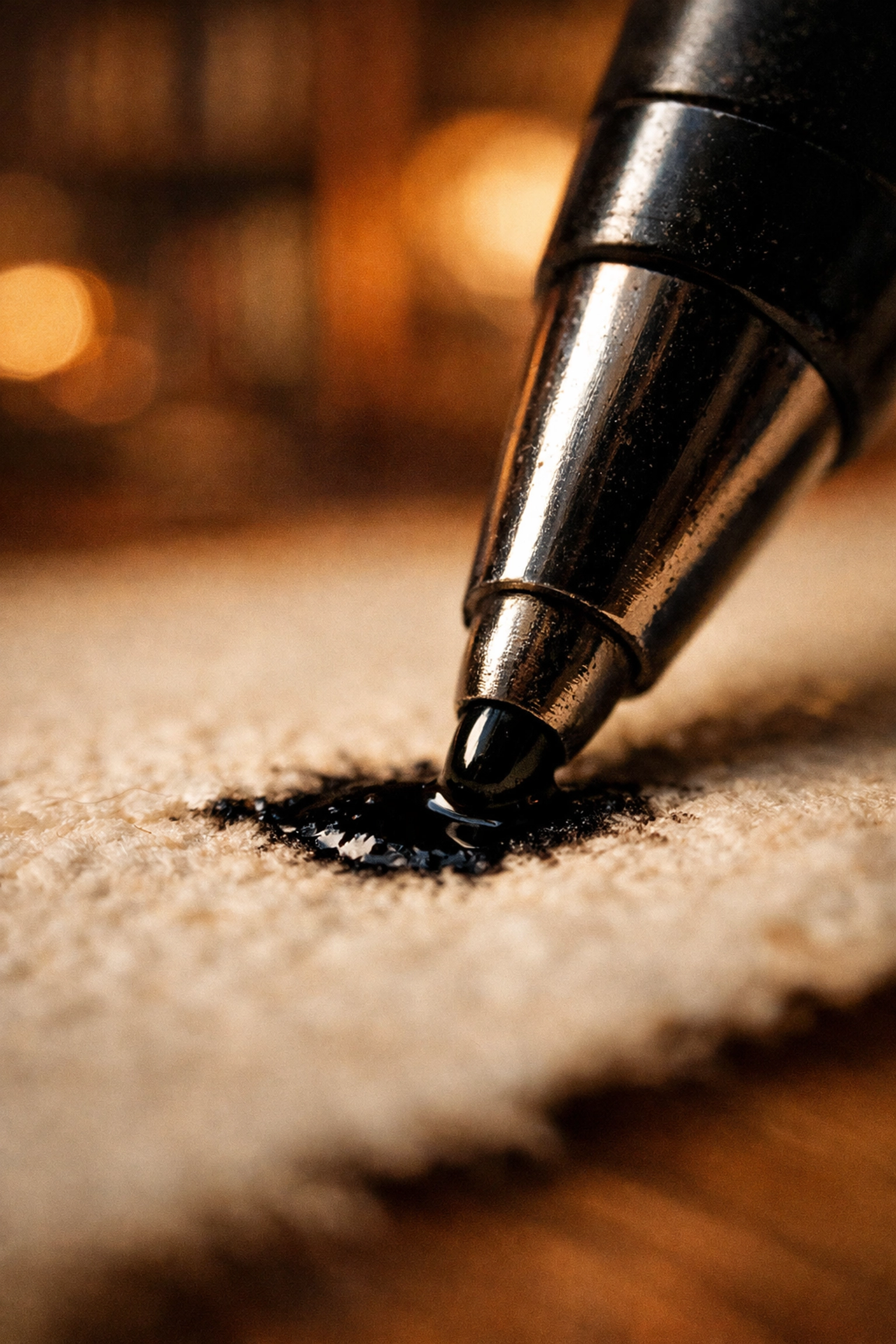 Close-up of handwriting in a journal to demonstrate tactile grounding and nervous system regulation.