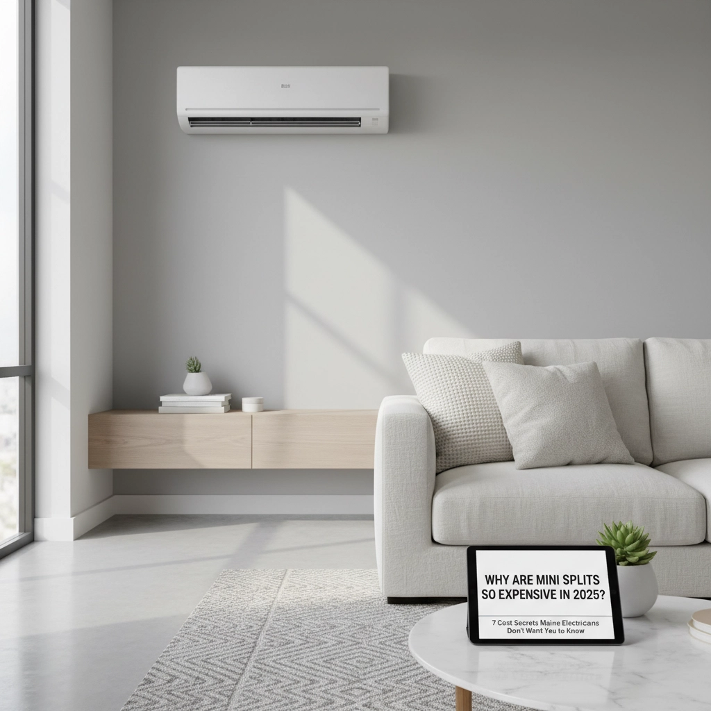 Why Are Mini Splits So Expensive in 2025? 7 Cost Secrets Maine Electricians Don't Want You to Know