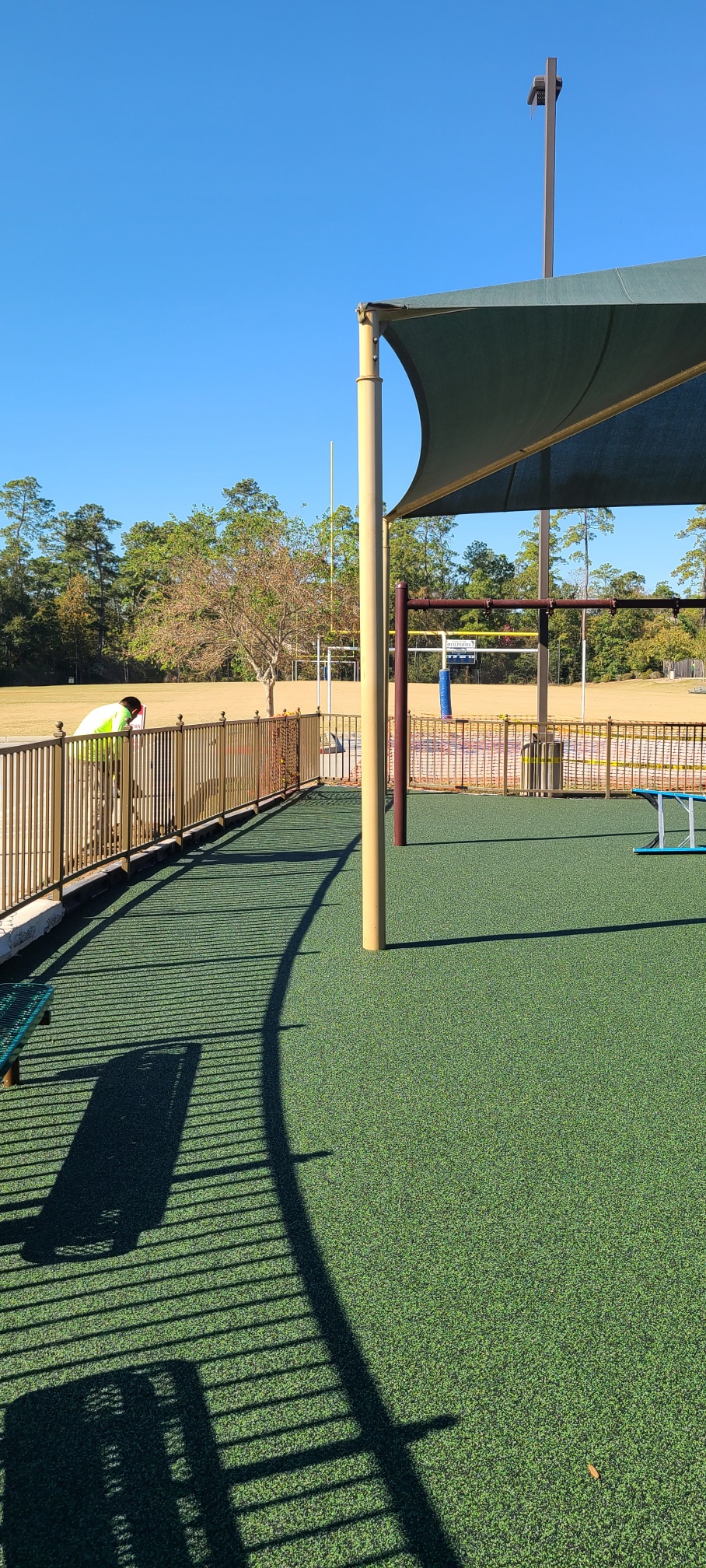 Poured-in-Place Rubber Installation