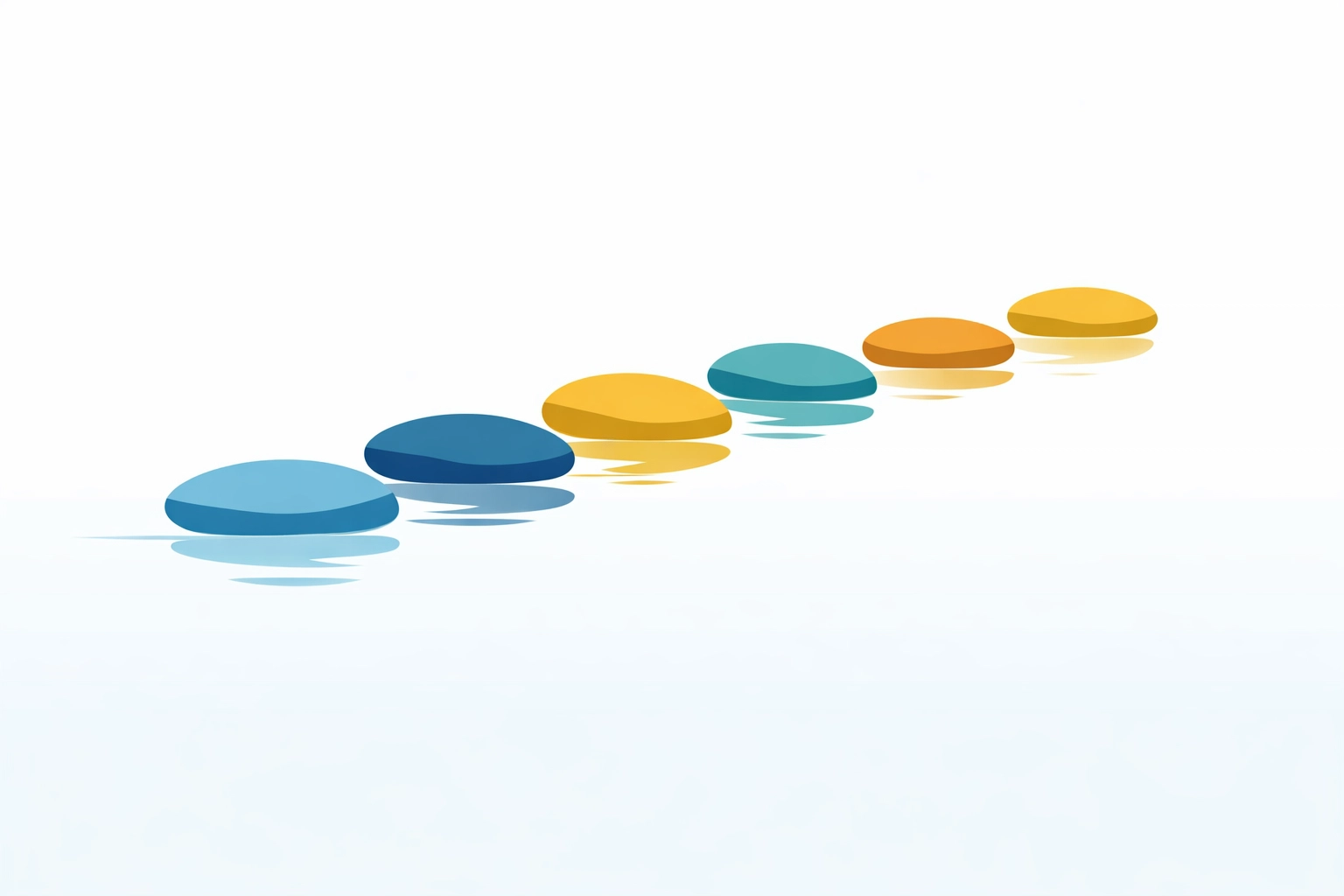 Seven stepping stones showing progressive path for church trust restoration framework