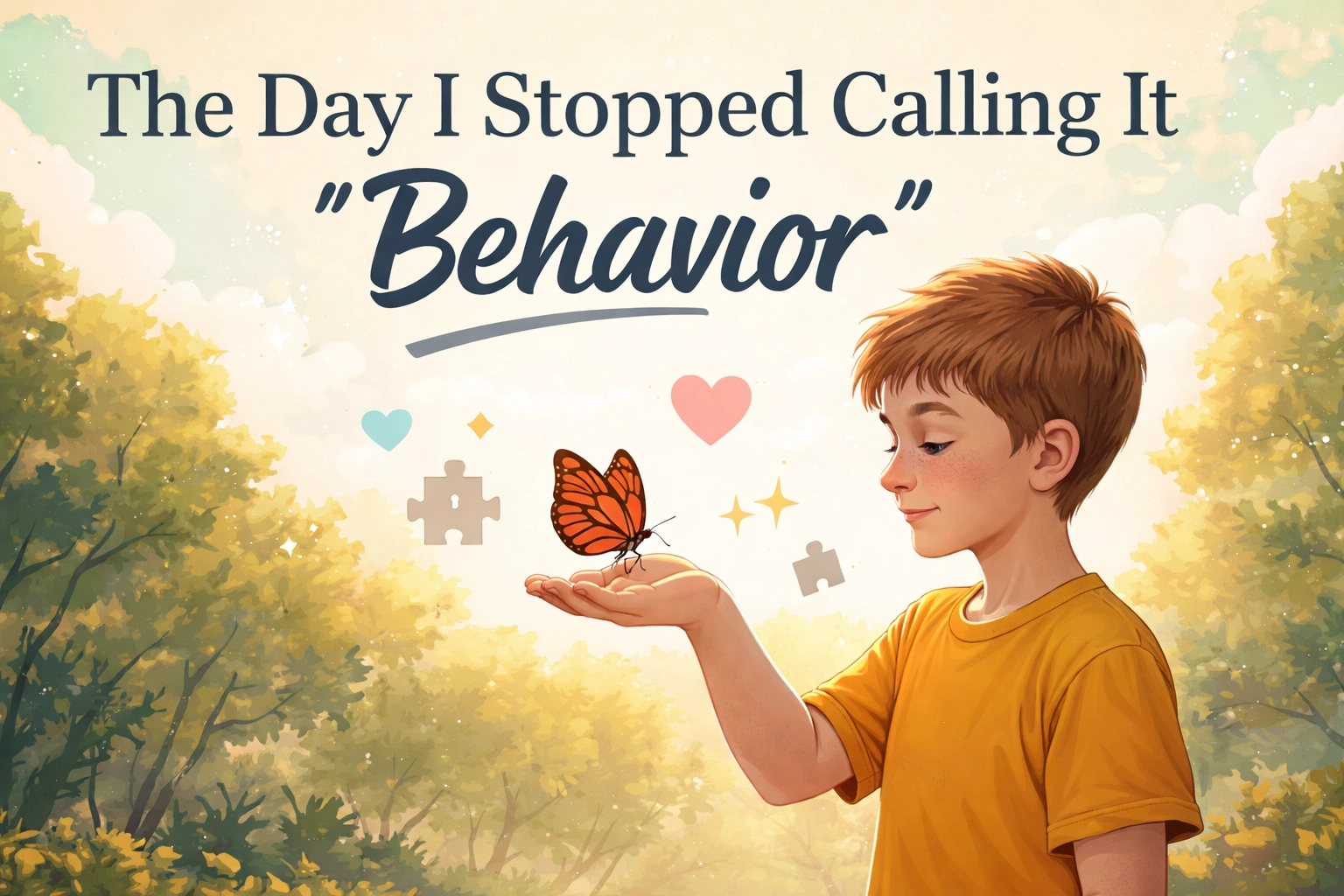 [HERO] The Day I Stopped Calling It ‘Behavior’