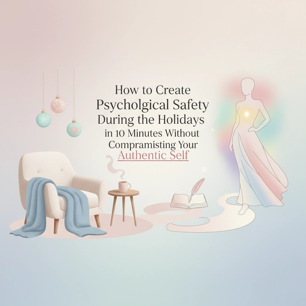 How to Create Psychological Safety During the Holidays in 10 Minutes Without Compromising Your Authentic Self