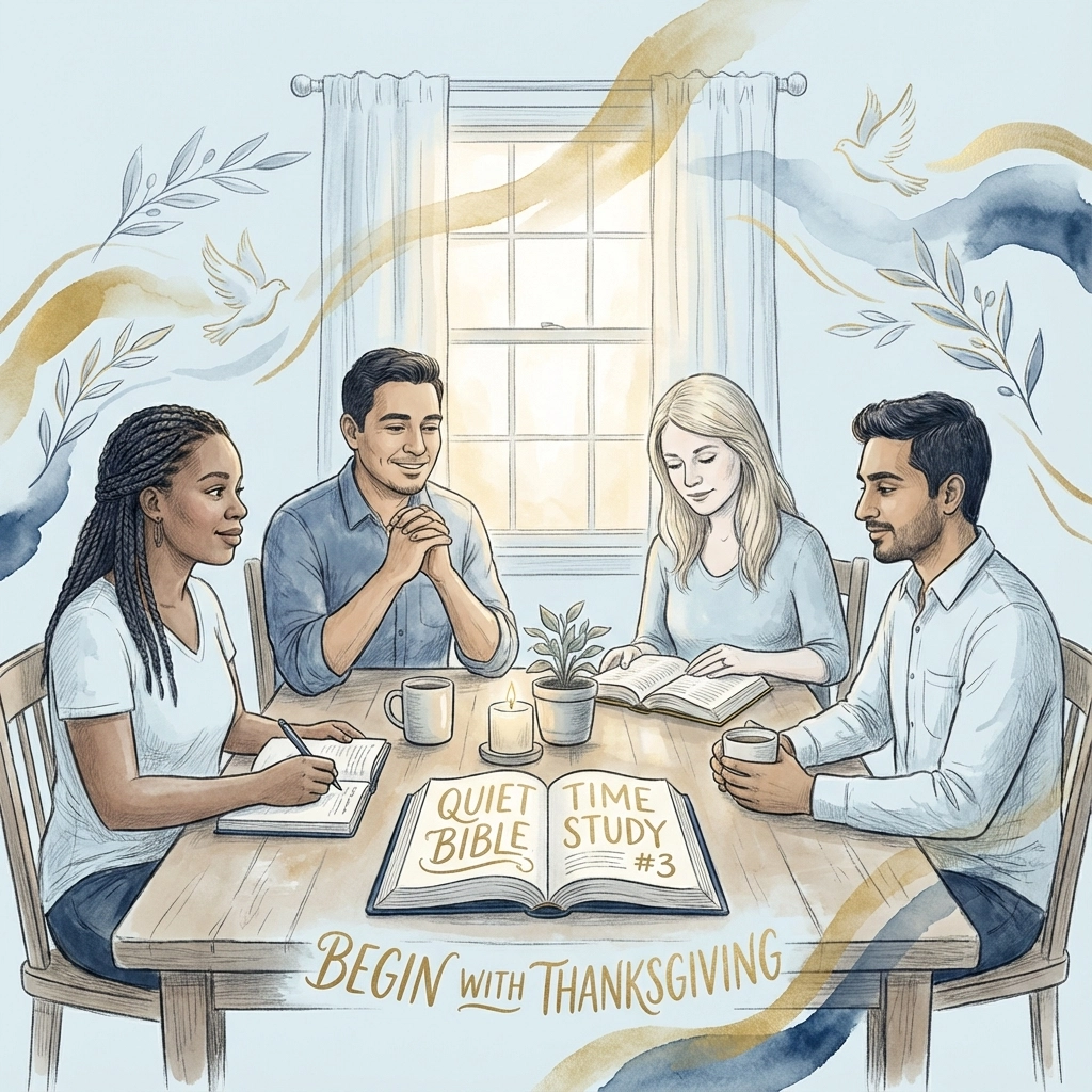 Quiet Time Bible Study #3 - Begin with Thanksgiving