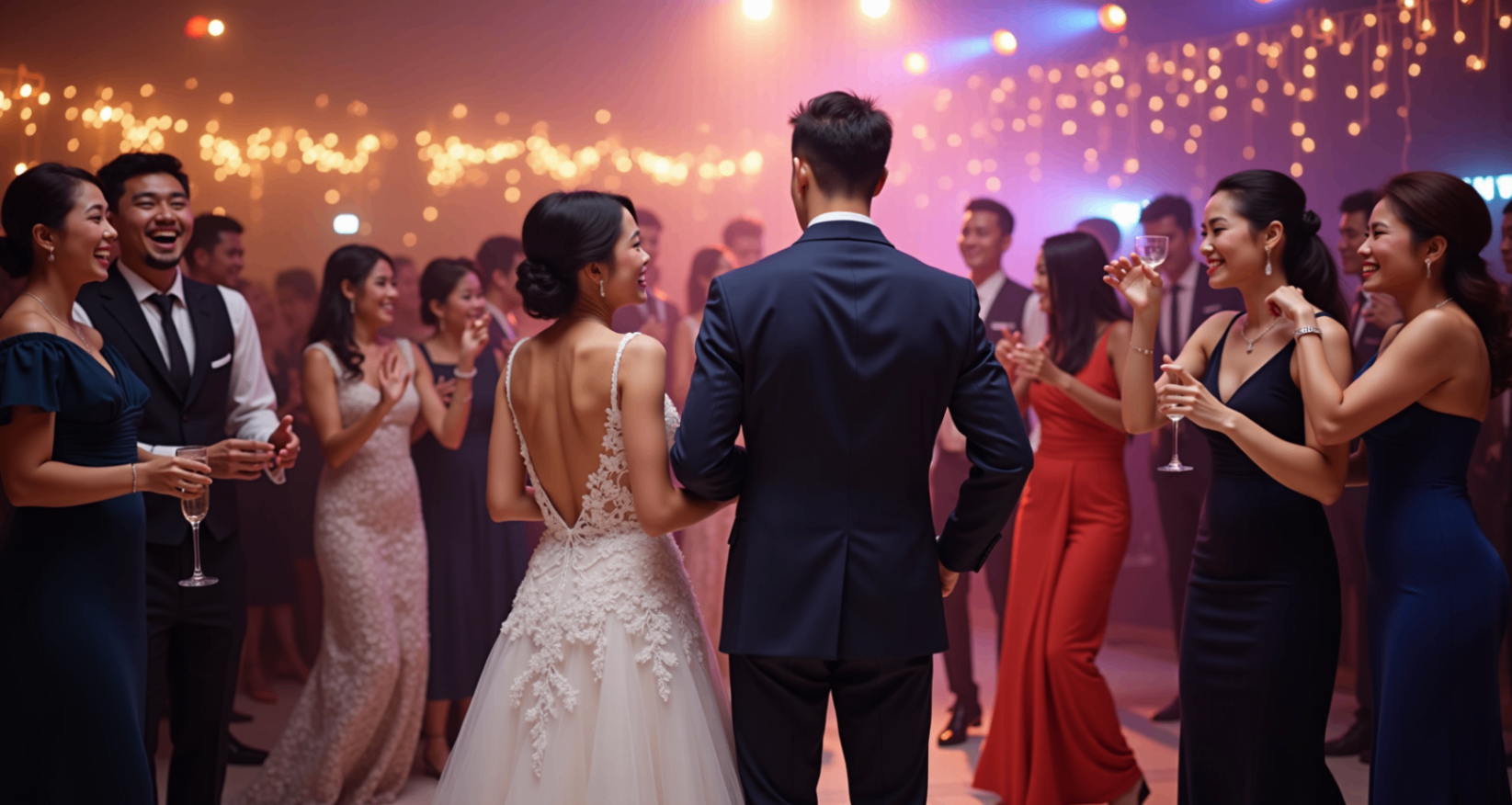Elegant Wedding Reception Dance Floor