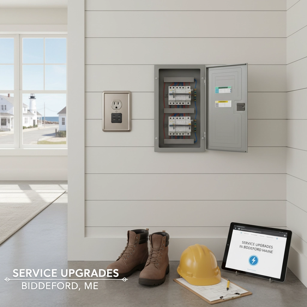 Service Upgrades in Biddeford Maine: Signs You Need to Call a Licensed Electrician