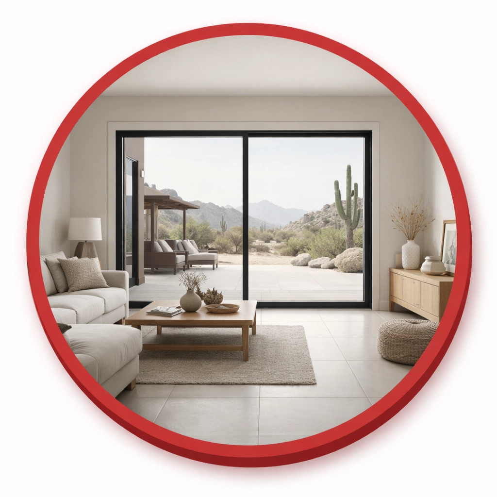 A clean and safe pest-free living room in a Coolidge home after scorpion prevention services.