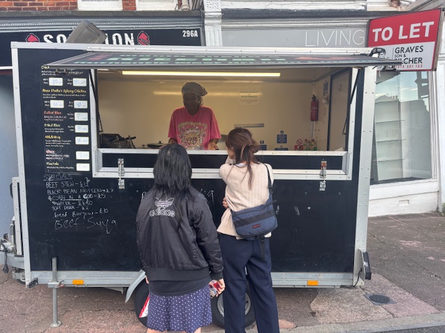 Street Food Vendor at Lost and Found