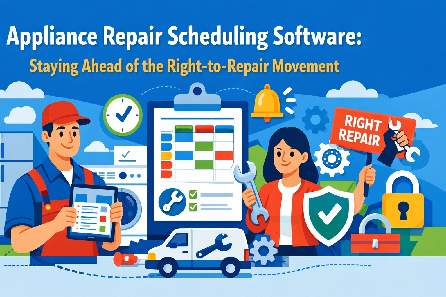Appliance Repair Scheduling Software: Staying Ahead of the Right-to-Repair Movement