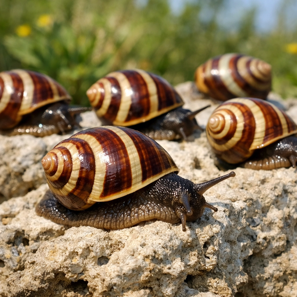 Greater Bermuda land snails thriving on limestone after successful conservation breeding program