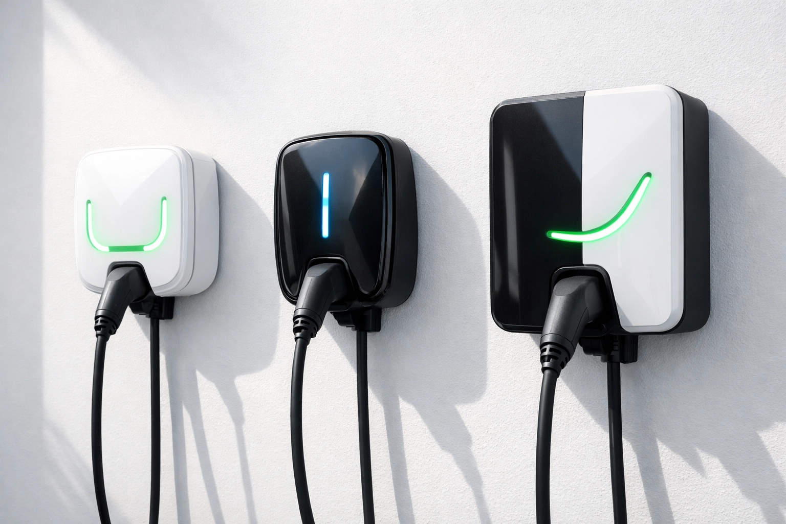 Moderne Wallbox-Ladestationen für E-Auto Förderung 2026 in Wien